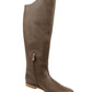 Bottega Veneta Women's Brown Leather Tall Boots