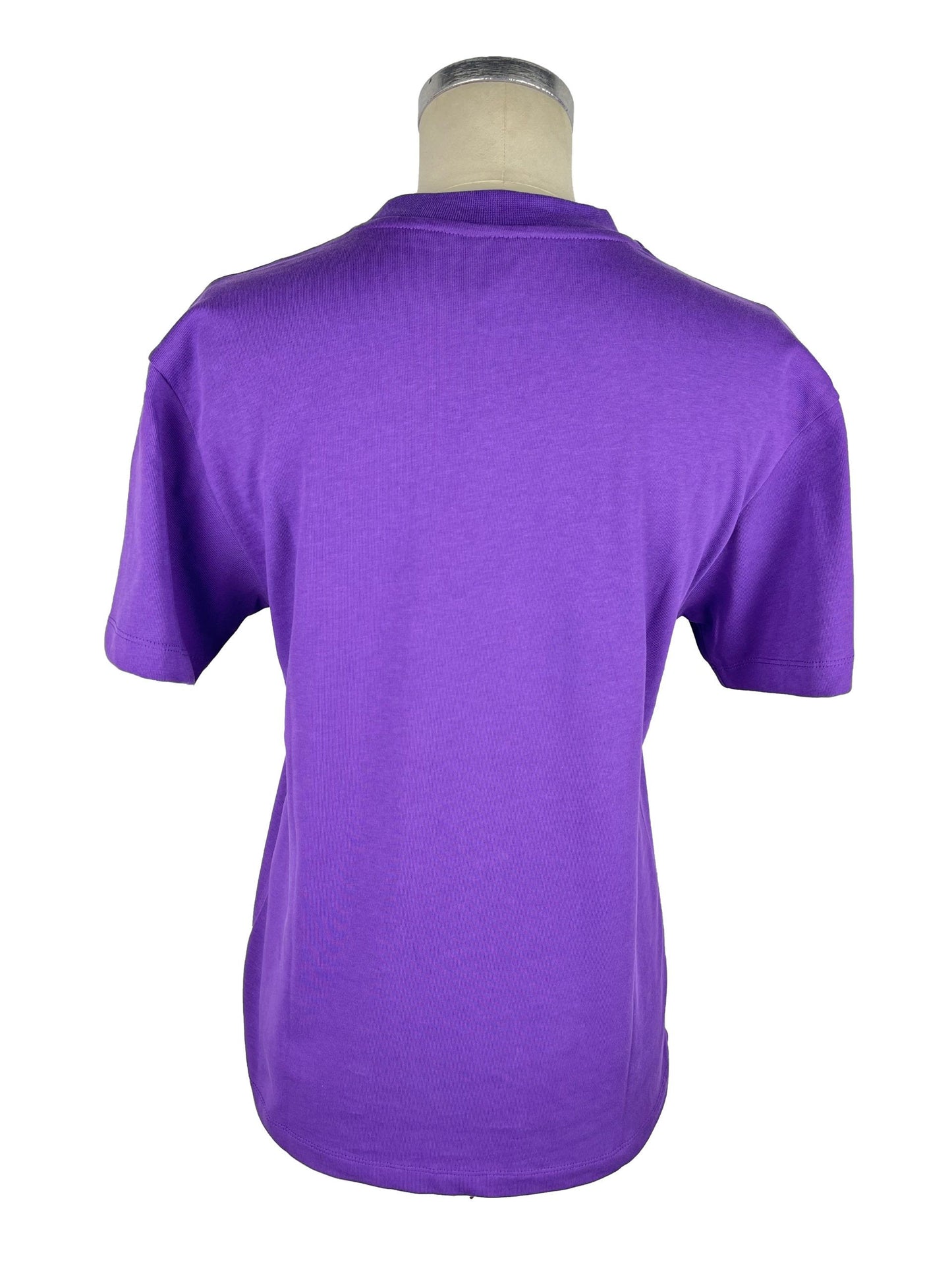 Comme Des Fuckdown Elevate Your Casual Wear with Purple Cotton Tee