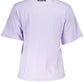 Cavalli Class Purple Cotton Women T-Shirt