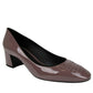 Bottega Veneta Women's Mauve Patent Leather Heel