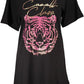 Cavalli Class Black Cotton Women T-Shirt