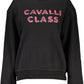 Cavalli Class Black Cotton Women Sweater