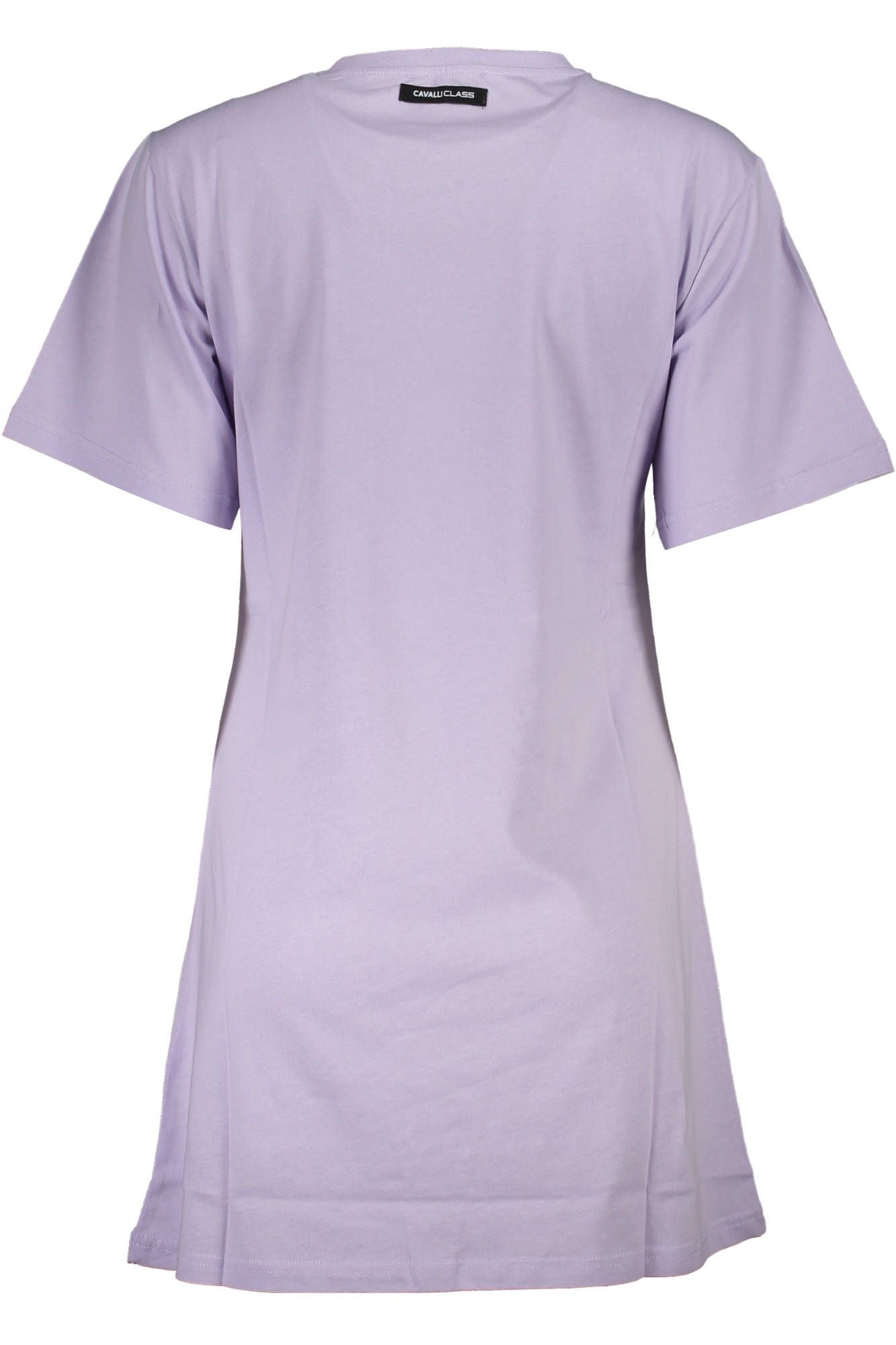 Cavalli Class Purple Cotton Women Tee