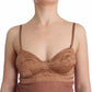 Ermanno Scervino Sumptuous Silk-Wool Blend Bustier Top