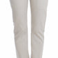 Ermanno Scervino Elegantly Tailored Beige Slim Dress Pants