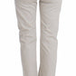 Ermanno Scervino Elegantly Tailored Beige Slim Dress Pants