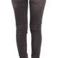 Ermanno Scervino Chic Gray Slim Leg Jeans - Elegance Meets Comfort