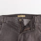 Ermanno Scervino Chic Gray Slim Leg Jeans - Elegance Meets Comfort