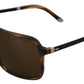 Dolce & Gabbana Chic Basalto Collection Brown Sunglasses