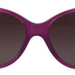 Dolce & Gabbana Chic Purple Acetate Round Sunglasses