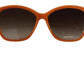 Dolce & Gabbana Chic Orange Round Sunglasses for Women