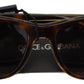 Dolce & Gabbana Chic Unisex Brown Acetate Sunglasses