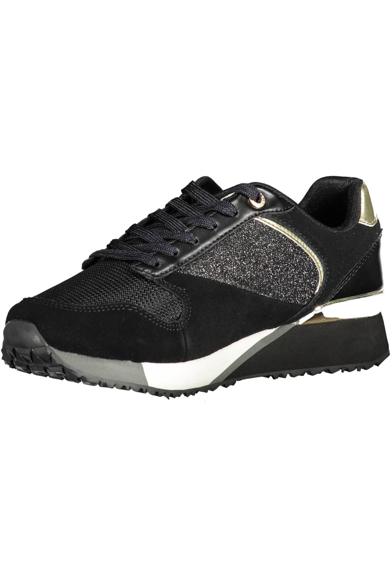 U.S. POLO ASSN. Black Eco Suede Women Sneaker