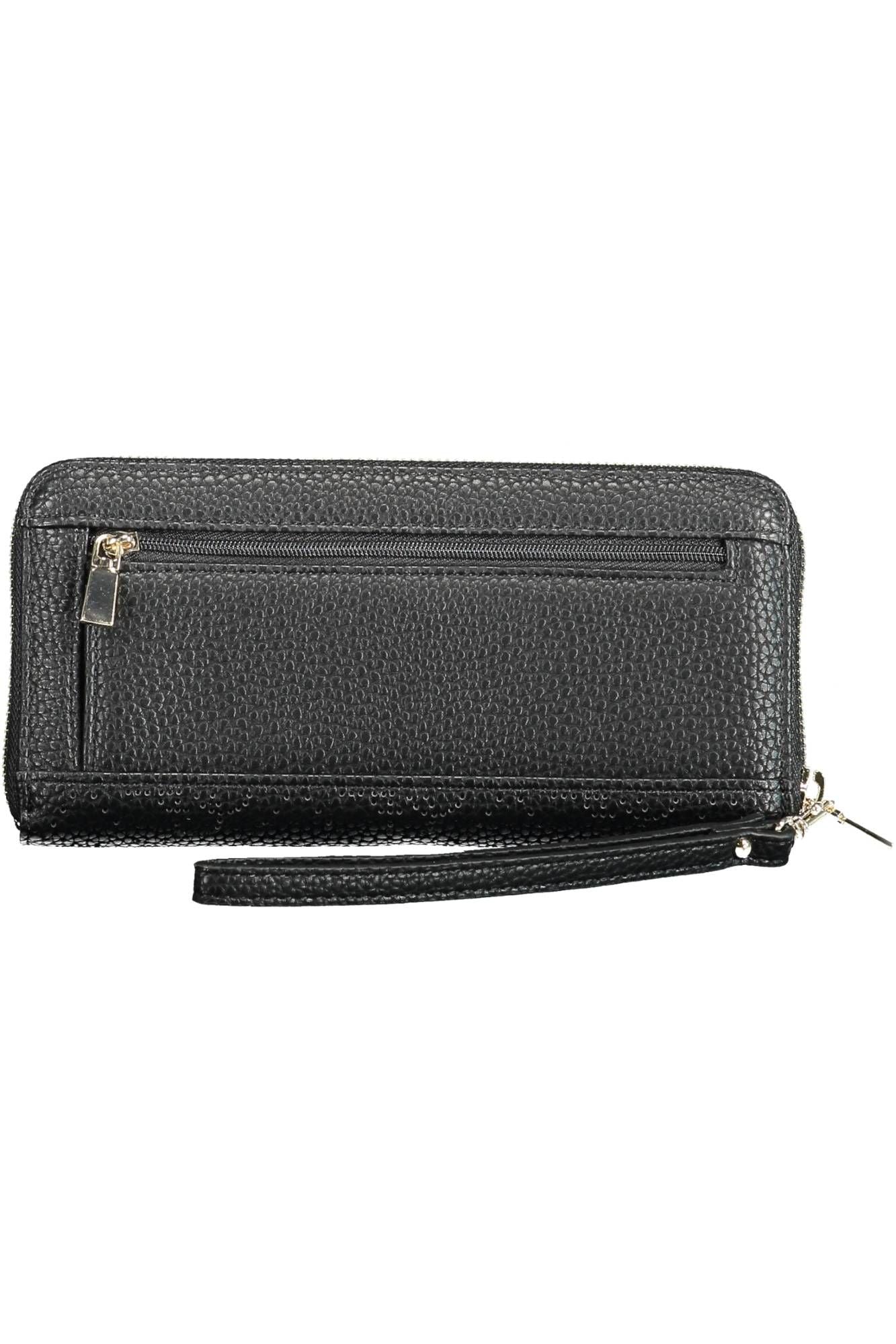 Guess Jeans Black Polyurethane Women Wallet