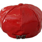 Dolce & Gabbana Chic Red Bucket Cap for the Fashion-Forward