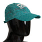 Dolce & Gabbana Elegant Blue Baseball Cap with Logo Detailing