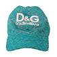 Dolce & Gabbana Elegant Blue Baseball Cap with Logo Detailing