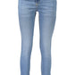 Calvin Klein Light Blue Cotton Women Jeans