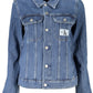 Calvin Klein Blue Cotton Women Jacket