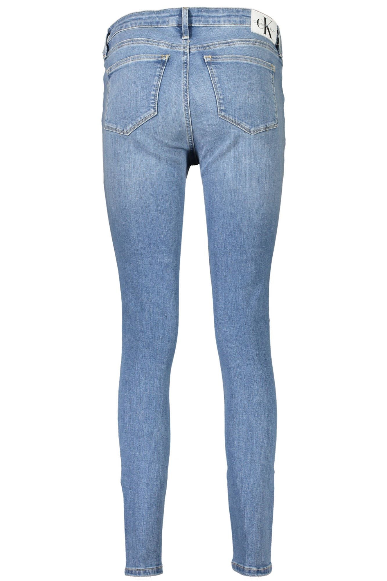 Calvin Klein Light Blue Cotton Women Jeans