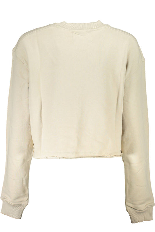 Calvin Klein Beige Cotton Women Sweater