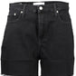 Calvin Klein Black Cotton Women Short