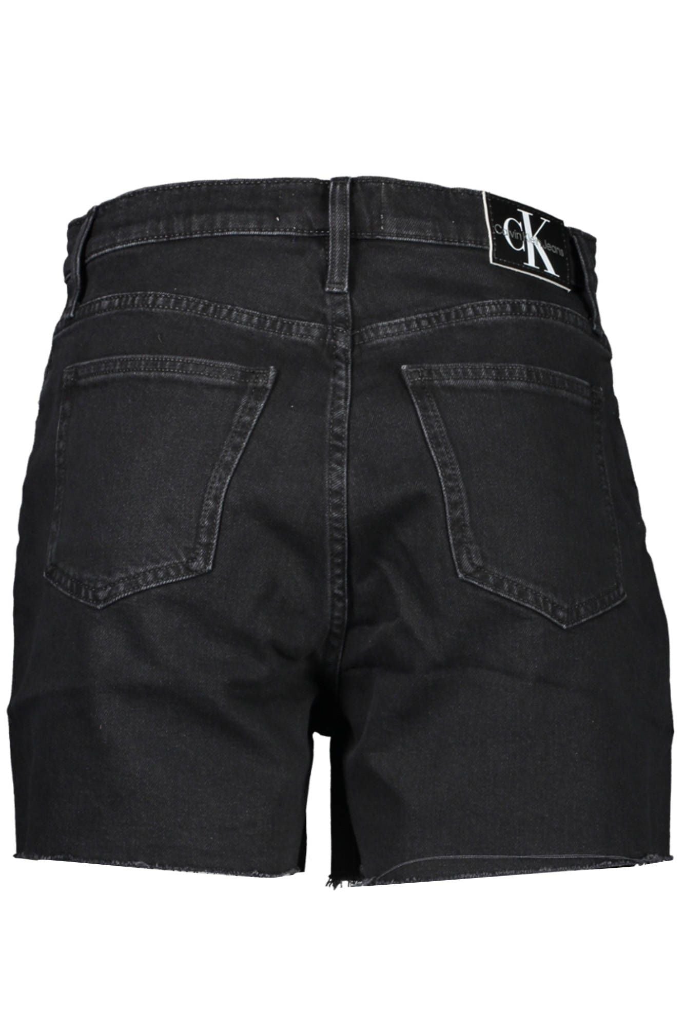 Calvin Klein Black Cotton Women Short