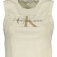 Calvin Klein Beige Cotton Women Top