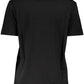 Calvin Klein Black Cotton Women T-Shirt