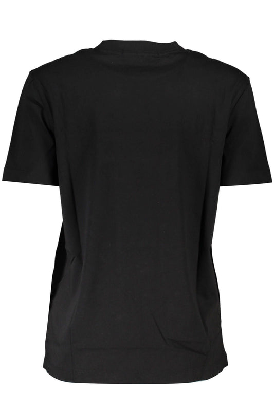 Calvin Klein Black Cotton Women T-Shirt