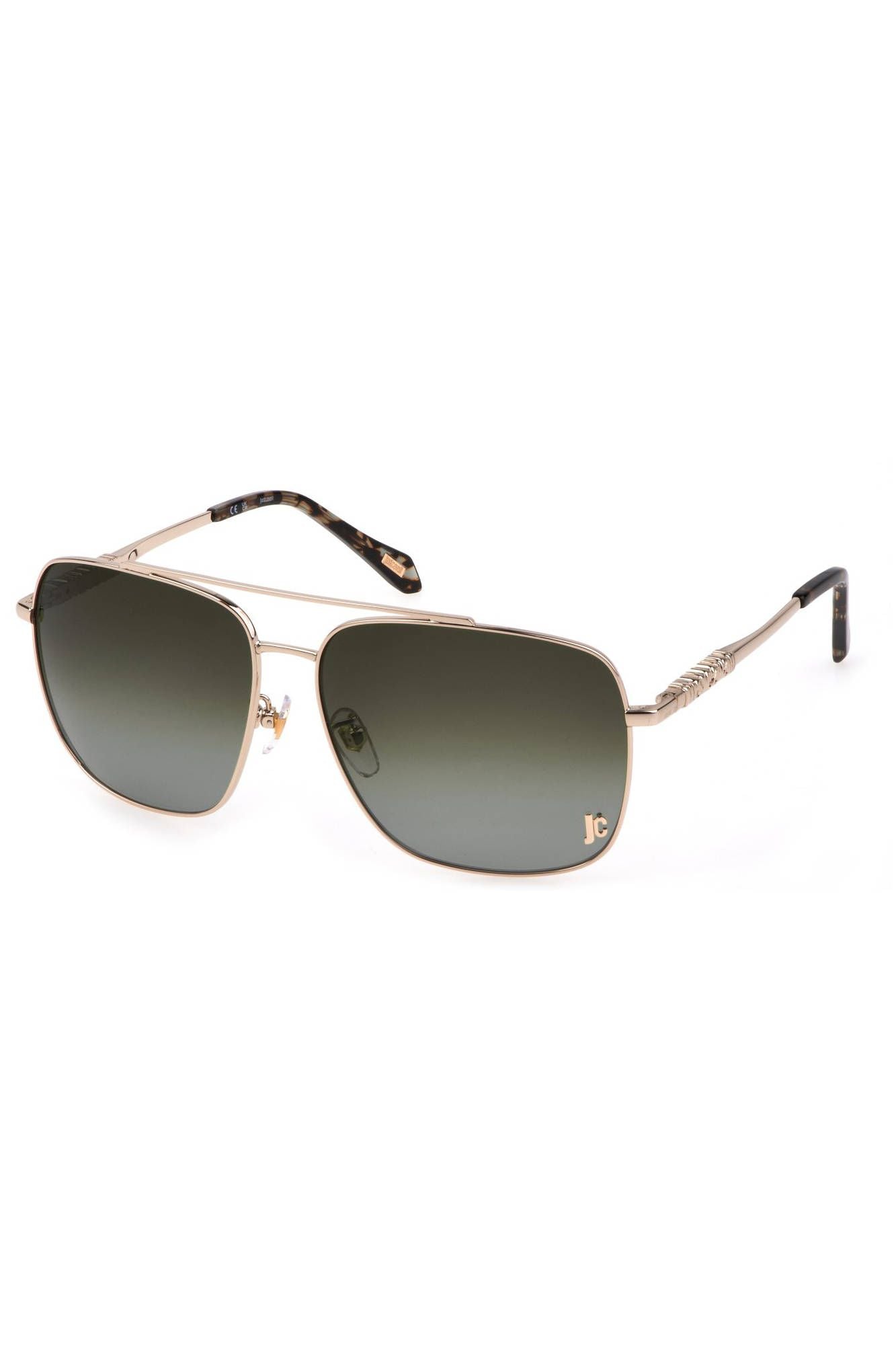 Just Cavalli Gold Metal Women Sunglass