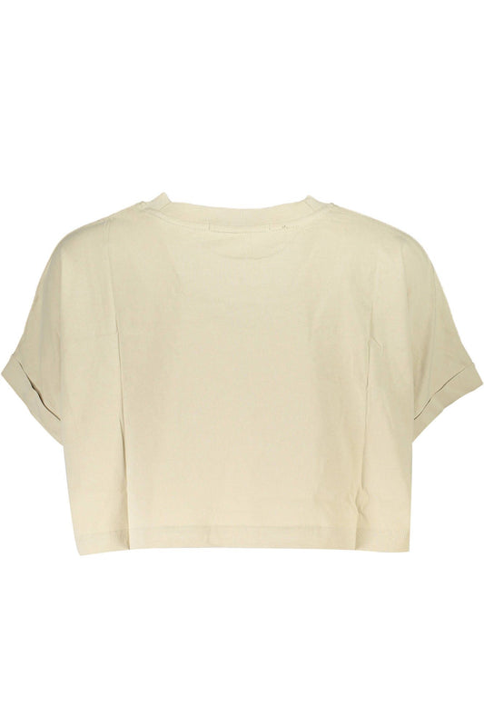 Calvin Klein Beige Cotton Women Top