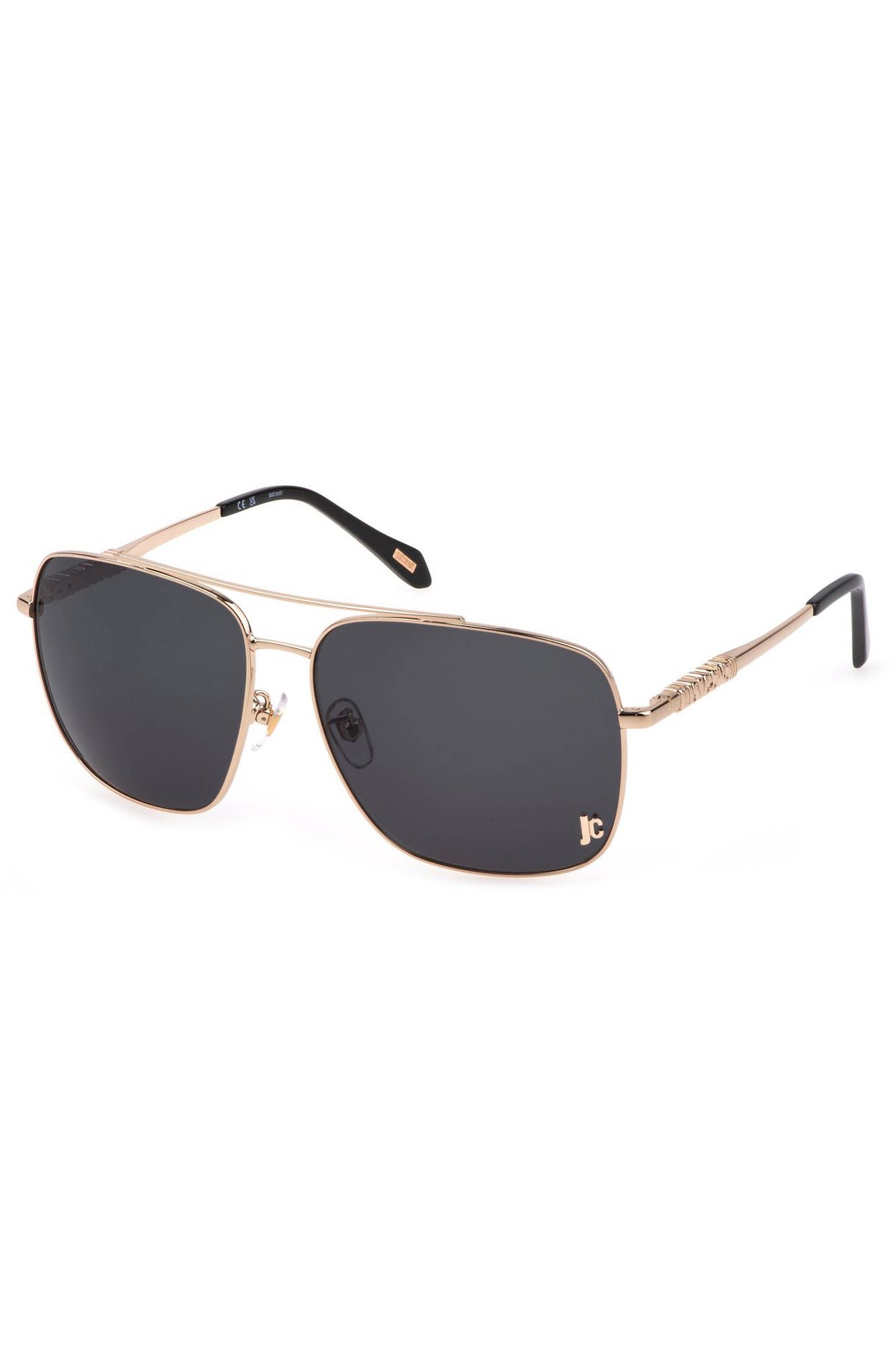 Just Cavalli Gold Metal Women Sunglass