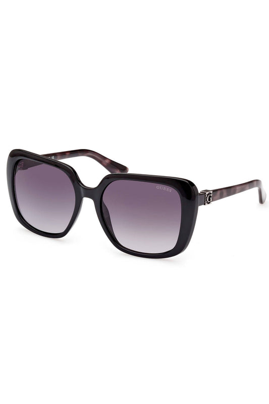 Guess Jeans Black Plastic Women Sunglass