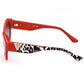 Guess Jeans Red Plastic Women Sunglass