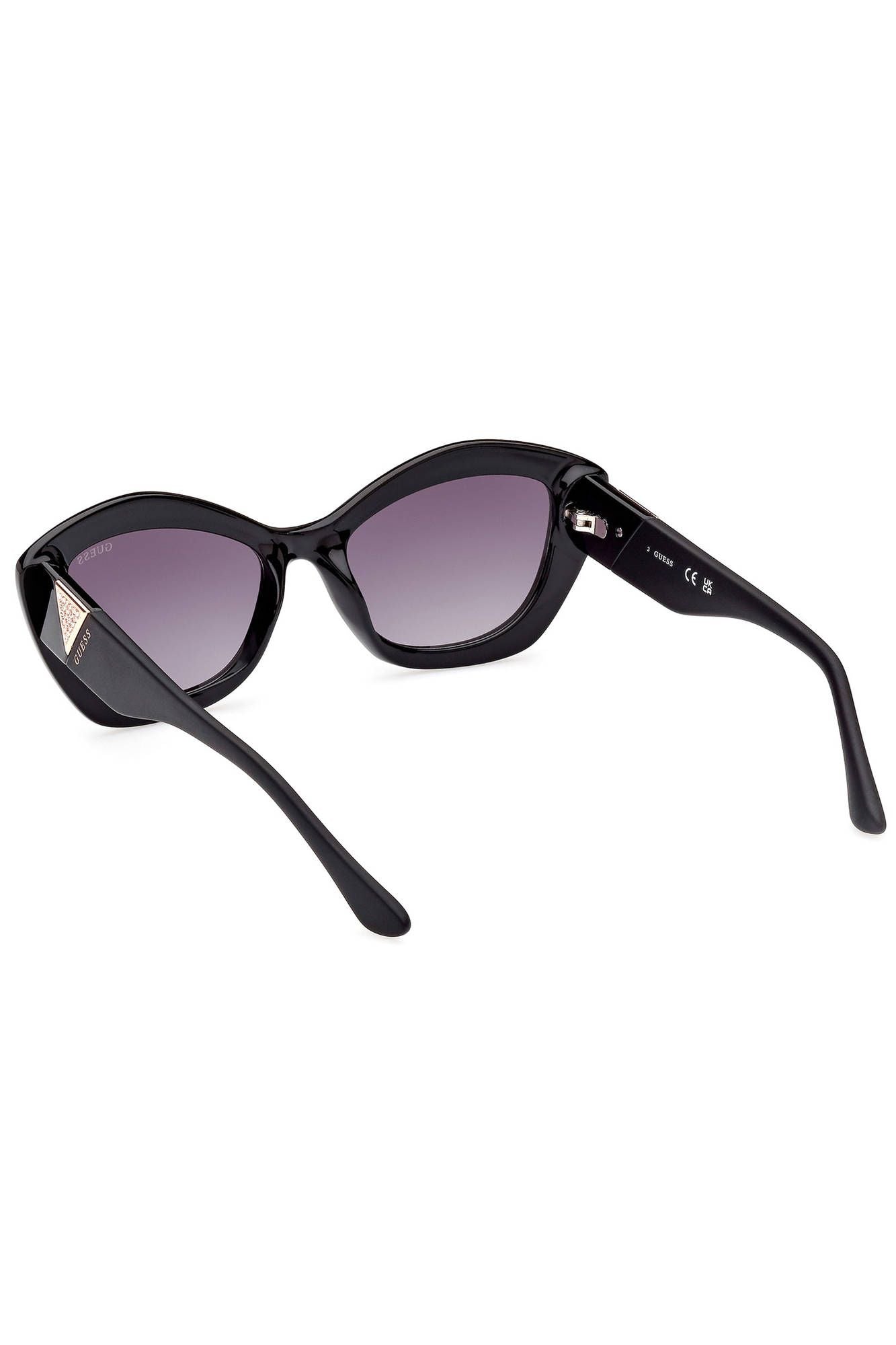 Guess Jeans Black Injected Plastic Women Sunglass