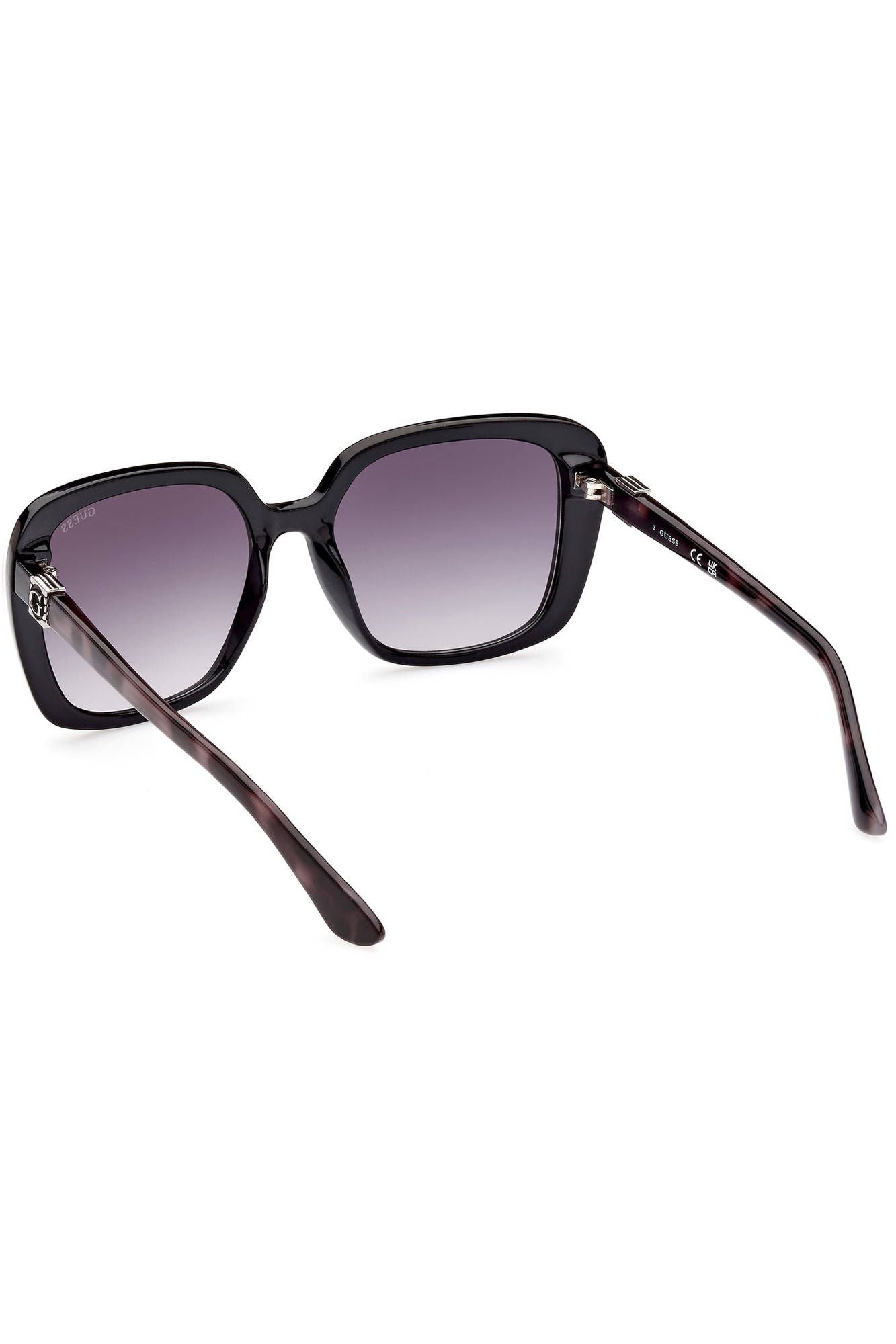 Guess Jeans Black Plastic Women Sunglass