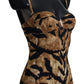 Dolce & Gabbana Elegant Leopard Print One-Piece Swimsuit