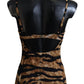 Dolce & Gabbana Elegant Leopard Print One-Piece Swimsuit