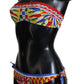 Dolce & Gabbana Chic Multicolor Two-Piece Bikini Swimwear