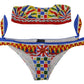 Dolce & Gabbana Chic Multicolor Two-Piece Bikini Swimwear