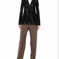 Liu Jo Elegant Sequined Black Tailored Jacket