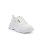 Versace Jeans Iridescent White Low Top Luxury Trainers