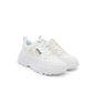 Versace Jeans Iridescent White Low Top Luxury Trainers