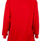 Moschino Couture Radiant Red Graphic Cotton Pullover