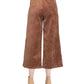 Gaelle Elegant Velvet Wide-Leg Pants