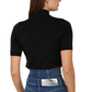 Gaelle Elegant Turtleneck Sweater with Embroidered Logo