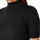 Gaelle Elegant Turtleneck Sweater with Embroidered Logo