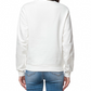 Gaelle Chic Crewneck Sweater with Velvet Logo Patch