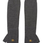 Dolce & Gabbana Elegant Elbow Length Fingerless Wool Gloves